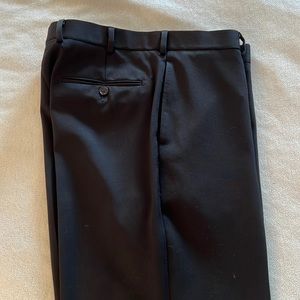 Brooks Brothers Madison dress pant.  Black.  38x32